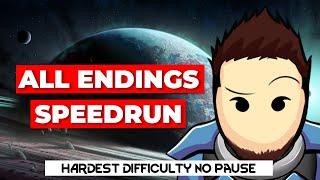 RimWorld All Endings Speedrun | 500% No Pause | Attempt 1