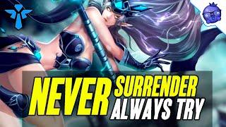 This is why you should NEVER SURRENDER! - Janna Support