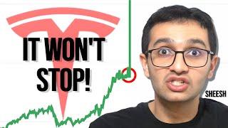 Why is Tesla Stock KEEP Mooning & Not Stopping?!