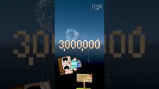 This Impossible 3,000,000 Subscribers Break My Brain! THANK YOU! #shorts #cartoon