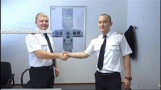 Where do Air Astana pilots go for training?