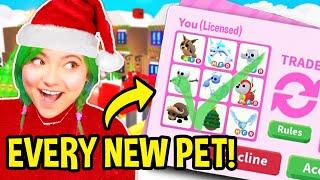 BUYING EVERY *NEW* WINTER PET IN THE ADOPT ME CHRISTMAS UPDATE 2020! FROST FURY & SNOW OWL GIVEAWAY!