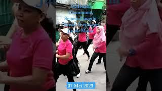 Senam Bersama Dangdut Kreasi Goyangan Janda Mana. #senambersama #short#Aerobik #Zumba#DangdutKreasi