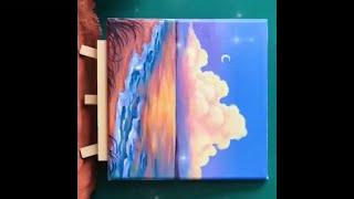 Acrylic Painting Tutorial (Beginners to intermediate) || DAILY ART BOX