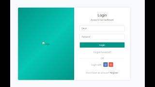 part-3 how to make custom login ,register page in laravel 8 & 9 using auth