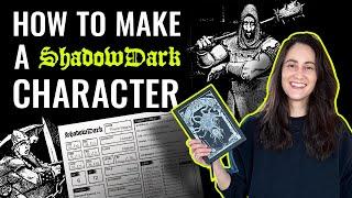 How To Make A Shadowdark RPG Character