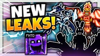 *NEW* INSANE LEAKS! ALL NEW EVOS + 10 NEW UNITS?!  | Five Nights Tower Defense