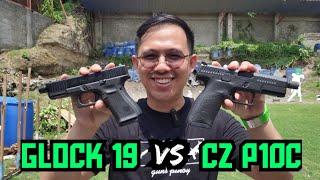 Glock 19 vs CZ P10C [Filipino Language]