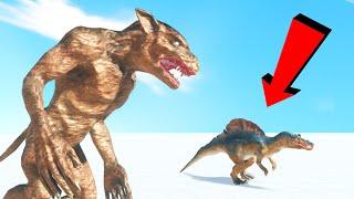 НОВЫЙ ЭПИЧНЫЙ ОБОРОТЕНЬ АТАКУЕТ ДИНОЗАВРОВ, ОБНОВЛЕНИЕ! | Animal Revolt Battle Simulator