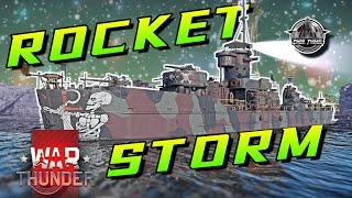 Biggest Rocket Barrage in War Thunder | Yuri-class Asagao Review (YTE-01)