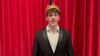 Prom 2022 virtual address by former 2021 prom king Cooper J. Stevenson