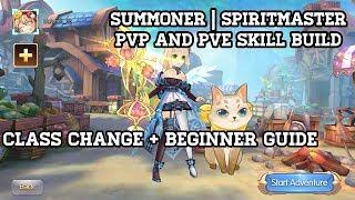 SpiritMaster PVP and PVE Skill build - Tales of Wind | Laplace M!