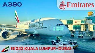 Emirates A380 | Kuala Lumpur to Dubai | Tripreport