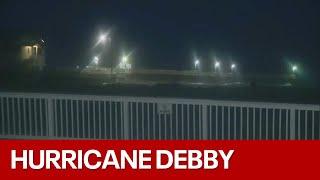 Hurricane Debby makes landfall as Cat. 1 storm