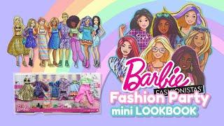 Barbie Fashionistas Fashion Party Mini Lookbook  #barbie #dolls #toys #kawaii