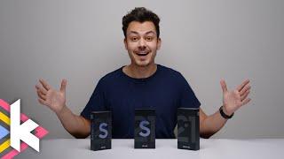 Alle Samsung Galaxy S21 im Unboxing!