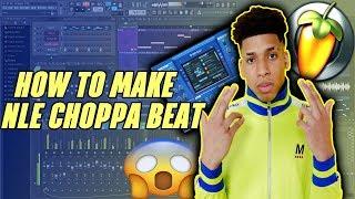 How To Make a Nle Choppa Beat Tutorial Fl Studio | Blockboy JB Tutorial 2019