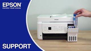 Epson EcoTank ET-4700 | Filling the Ink Tanks