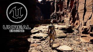 Unreal Engine 5 Projekt - Game Level Landschaft erstellen (Anfänger Tutorial)