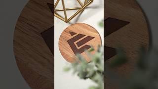 Wood & Leather Fusion: xTool F1 Ultra Coaster Hack!  #velfcreations #xtool