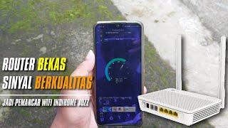 BEKAS BERKUALITAS | Router Huawei HG8245H5 Jadi Tambahan Wifi Indihome