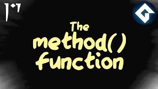 The Method Function, and Method Scope - GameMaker Tutorial