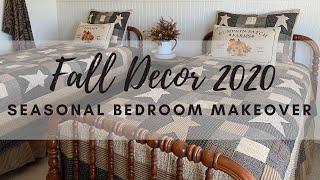 Fall Decor 2020 | Seasonal Bedroom Makeover