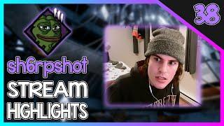 sh6rpshot STREAM HIGHLIGHTS #38 - DBD HACKERS, BUILDING KEYBOARD IRL, TABS WARS & More!