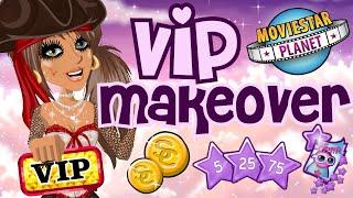 GIVING VIP MAKEOVERS ON MSP | NON-VIP TO VIP | MOVIESTARPLANET