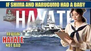 Destroyer Hayate Review My thoughts #worldofwarships #hayate