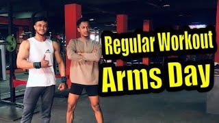 Regular Workout Arms Day || Bangladesh Gym || Abid Hasan || Dream Stage ||