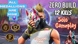 Zero build 12 kills Gameplay - Trash ping Btw_Beast