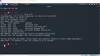 Cyber Security Exam Prep - NMap Service and Version Detection