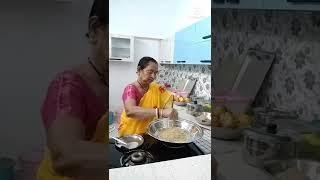 Prasad preparation ! Happy moments  enjoy cooking with Pratima# Shorts