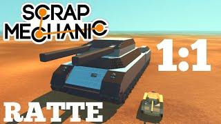 P-1000 RATTE -SCRAP MECHANIC ОБЗОР