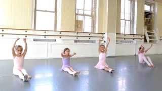 The Joffrey Ballet School NYC Pre Ballet 2 Class feature, from The Children's Program