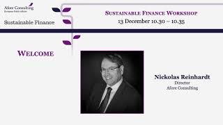 Welcome by Nickolas Reinhardt, Afore Consulting