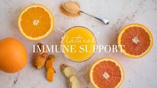 HOW TO ENJOY NATURAL IMMUNE SUPPORT