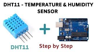 dht11 temperature & humidity sensor with arduino