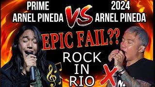 PRIME ARNEL PINEDA vs 2024 ARNEL PINEDA | FAITHFULLY | ROCK IN RIO 2024 EPIC FAIL?! #arnelpineda