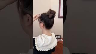 Easy 5 Minute Hairstyles Tutorial #hairstyle#beauty#shorts