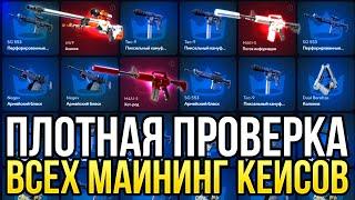 ПЛОТНАЯ ПРОВЕРКА "МАЙНИНГ КЕЙСОВ" на TOPSKIN! ЛУЧШИЕ ФАРМ КЕЙСЫ на САЙТЕ ТОПСКИН 2024!