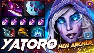 Yatoro Drow Ranger Hell Archer - Dota 2 Pro Gameplay [Watch & Learn]