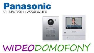 Security videophone Panasonic VL-MWD501 + V554EX/UEX - Video Door Phone