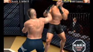 UFC Sudden Impact Ps2 Gameplay