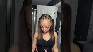 Rubberband hairstyle
