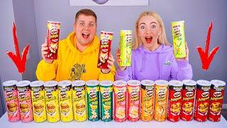 не выбирай ЧИПСЫ PRINGLES СЛАЙМ ЧЕЛЛЕНДЖ  Лизун из случайных ингредиентов / Slime Challenge