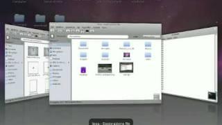 Linux mint  like Mac osx Leopard - Linux come Mac