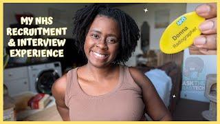 About my NHS International Recruitment & Interview Experience || Ask The Rad Tech