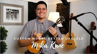 Custom Moore Bettah Tenor Ukulele | demo by Mika Kane